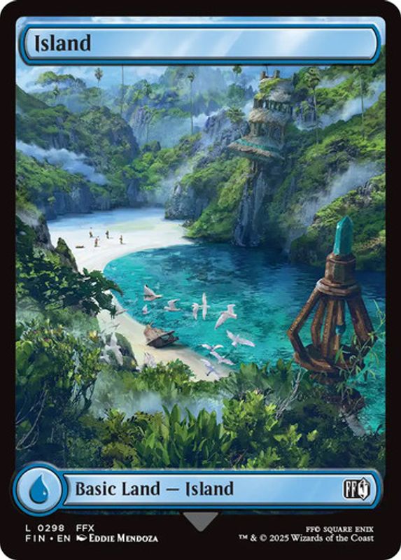 Island (#298) (Full Art)